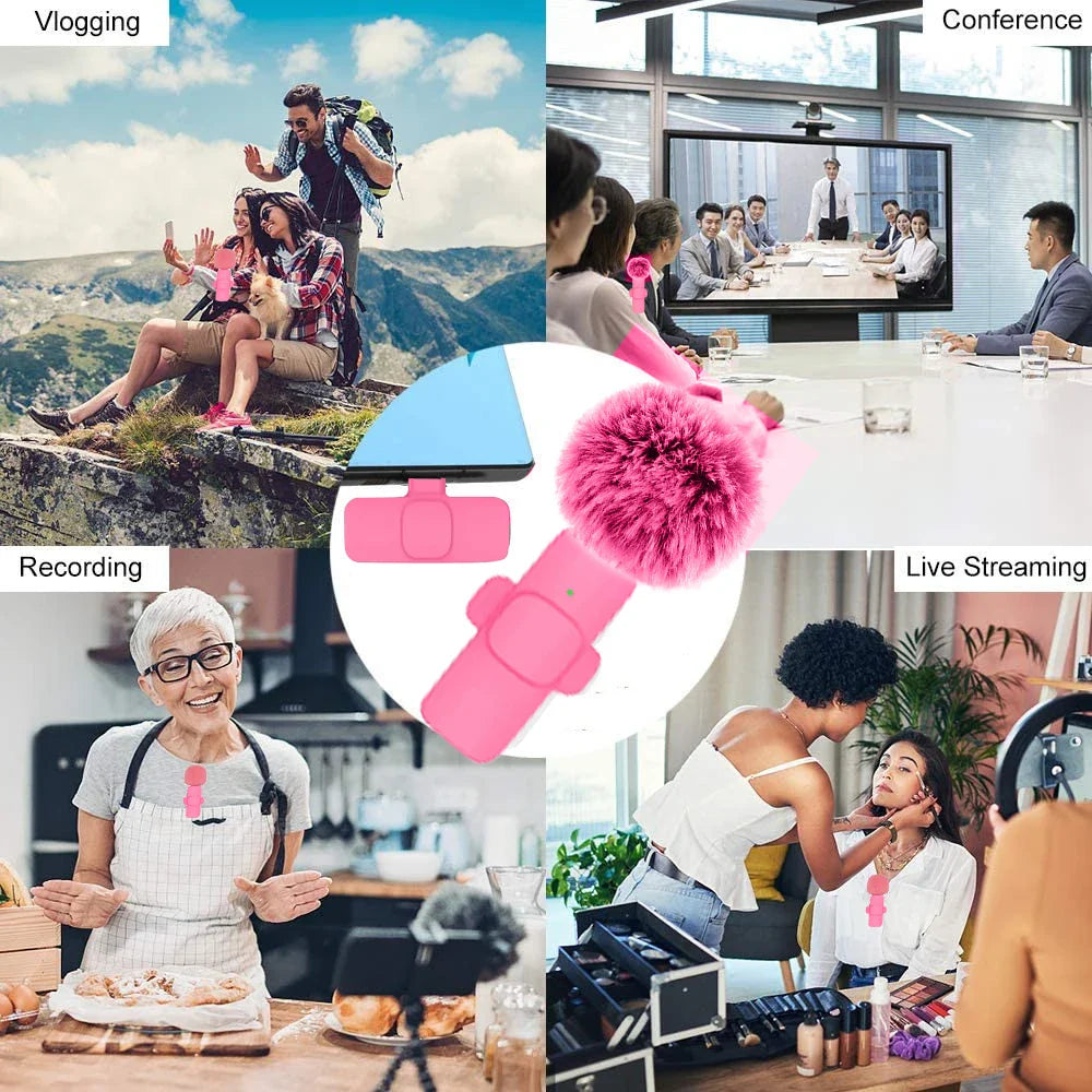 Portable Wireless Mic for content creating
