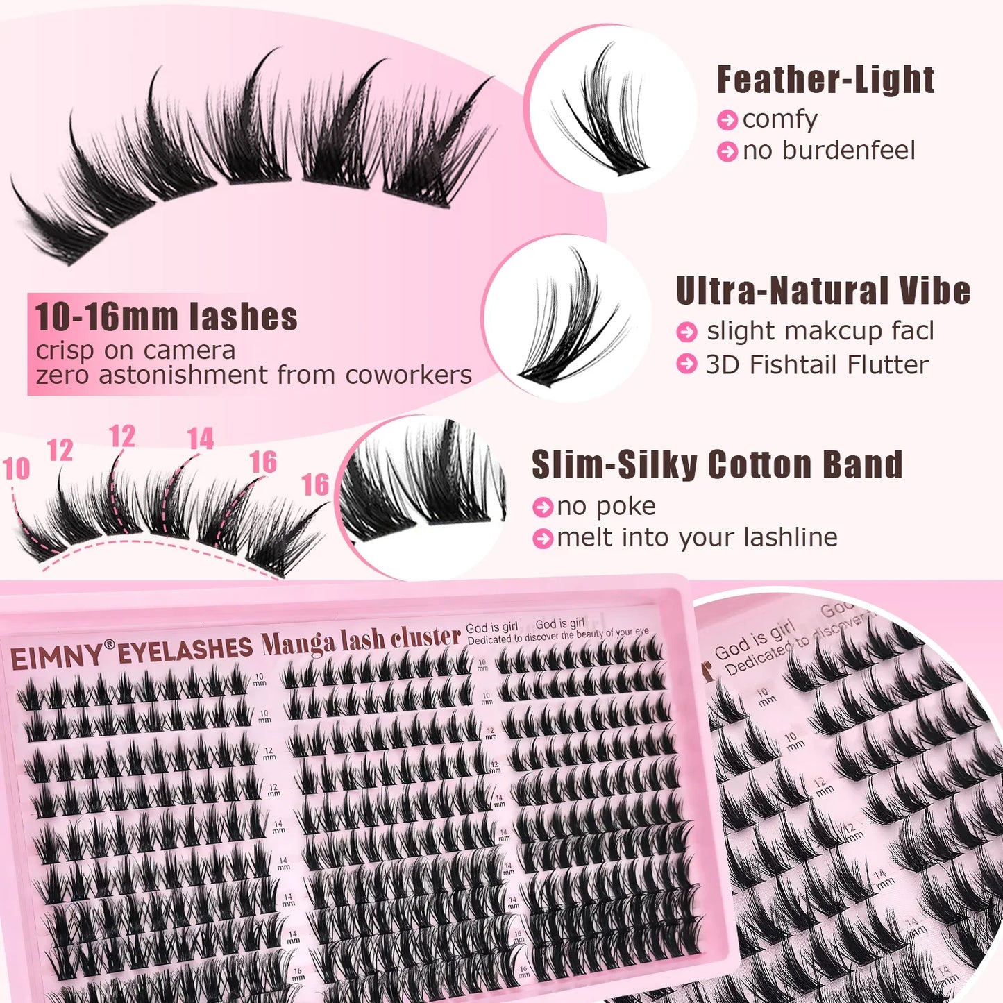 Hot Girl Cluster Lash Kit