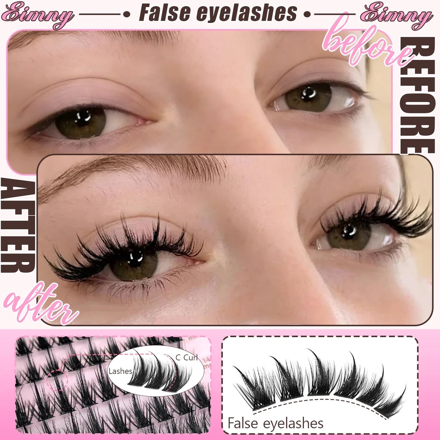 Hot Girl Cluster Lash Kit