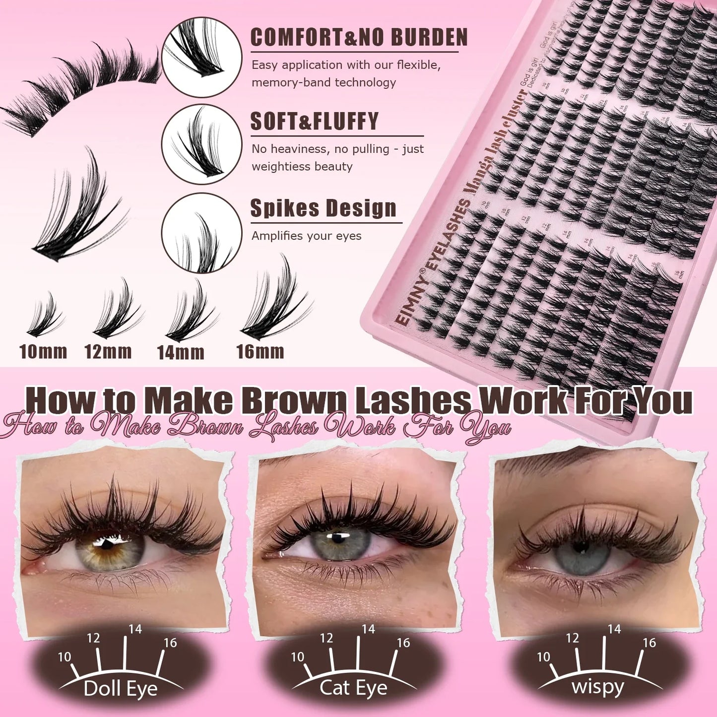 Hot Girl Cluster Lash Kit