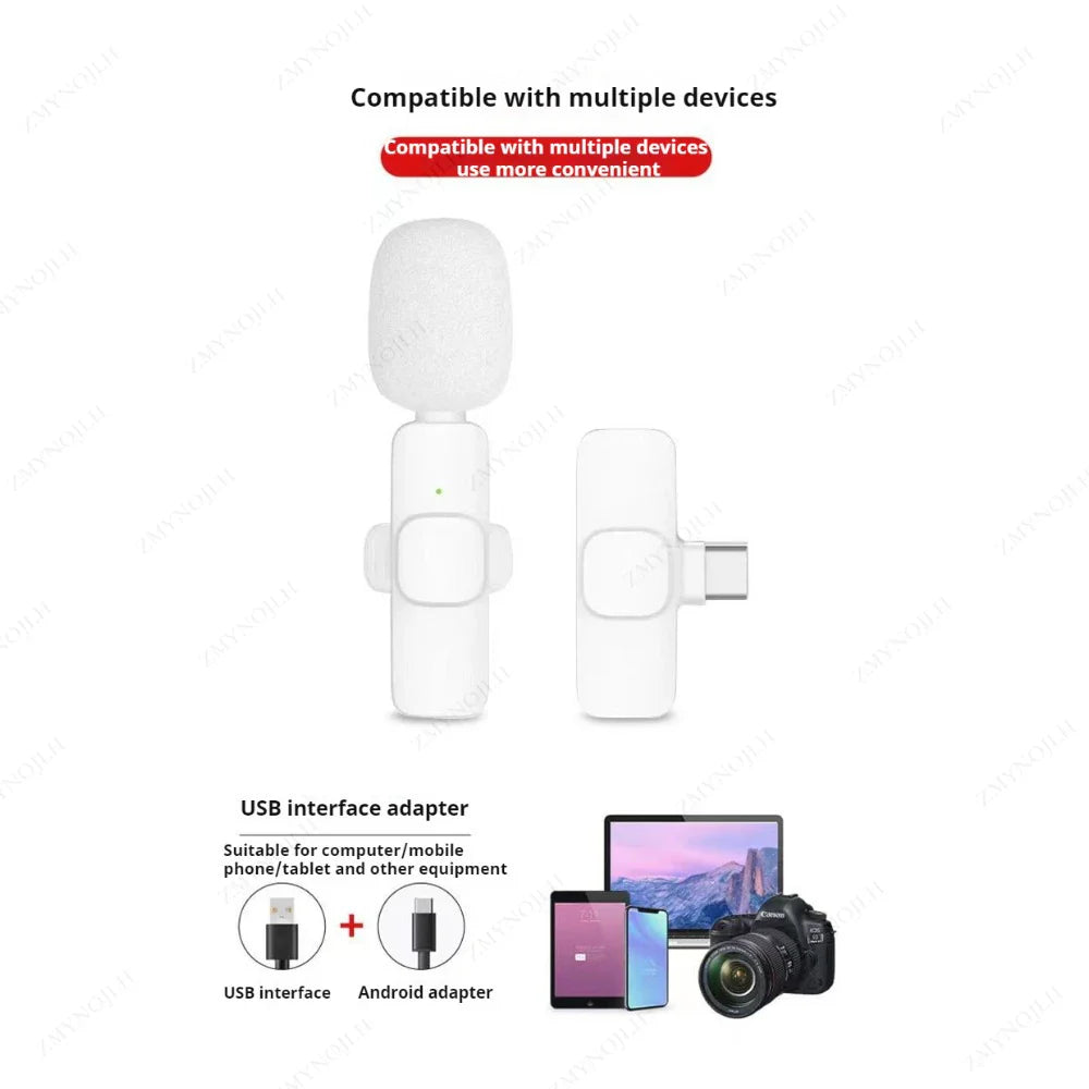 Portable Wireless Mic for content creating