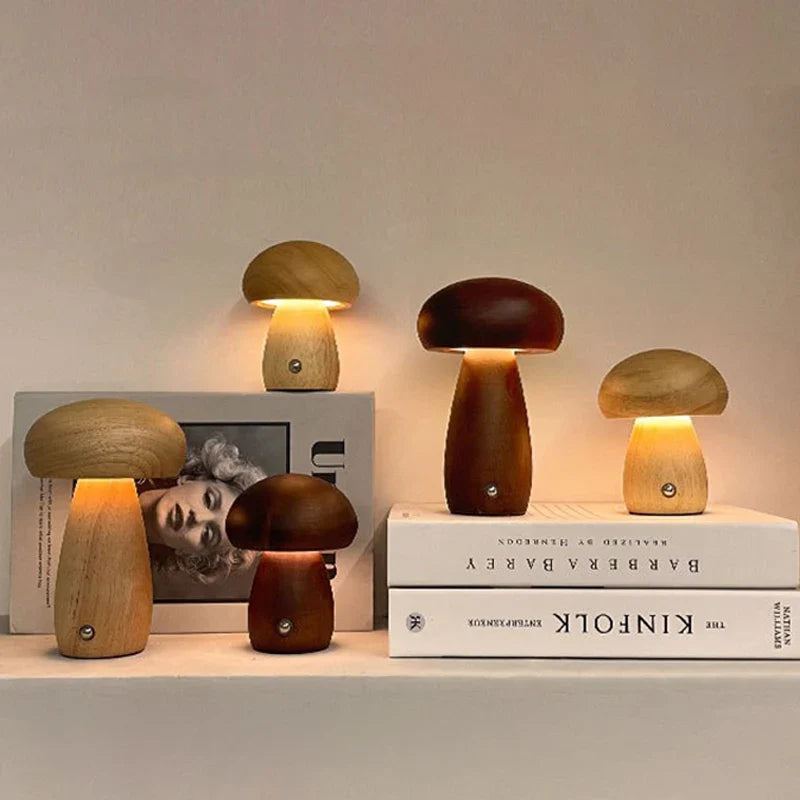 Whimsical Mushroom Night Light